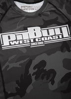 RASHGUARD LONGSLEEVE ALL BLACK CAMO BOXING