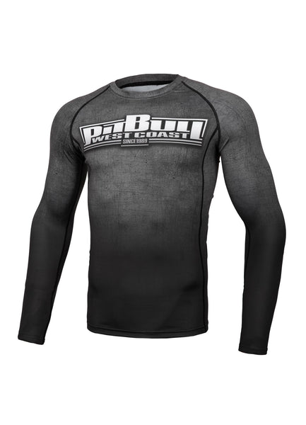 RASHGUARD LONGSLEEVE SCRATCH SZARY