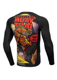 RASHGUARD LONGSLEEVE MASTER OF MUAY THAI 2 CZARNY