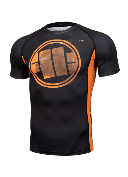 MEN'S RASH T-S ORANGE DOG 2020